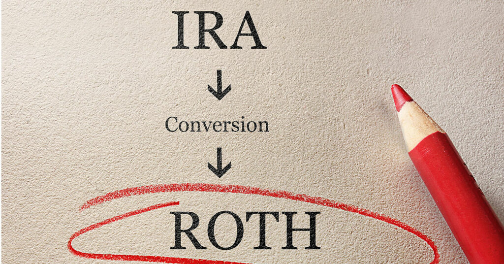 Traditional to Roth IRA conversion