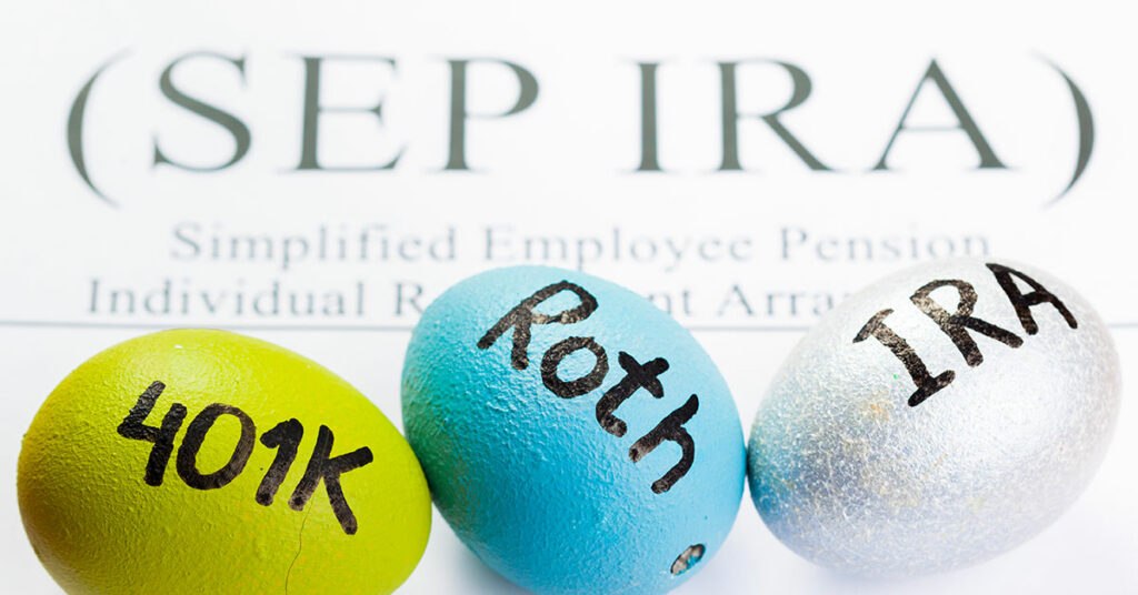 A simplified employee pension compared to other IRA plans
