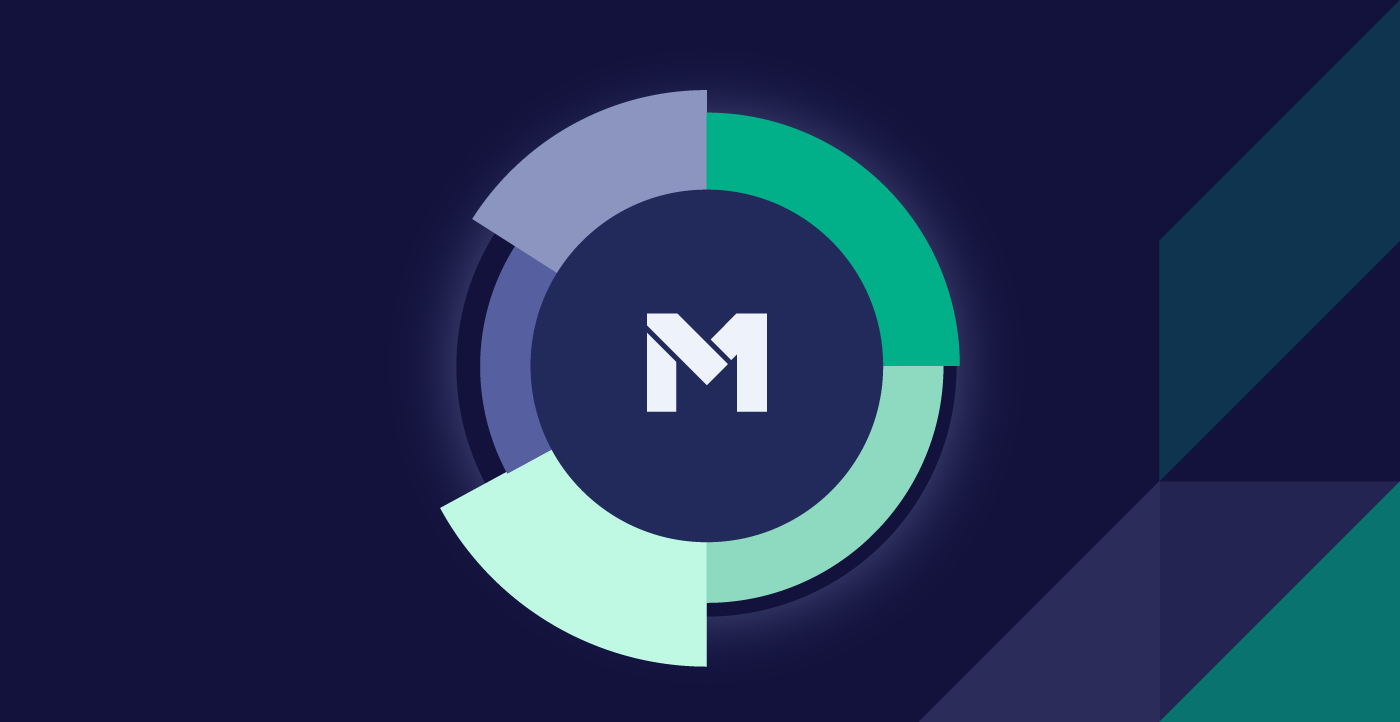 M1 header with logo inside M1 pie