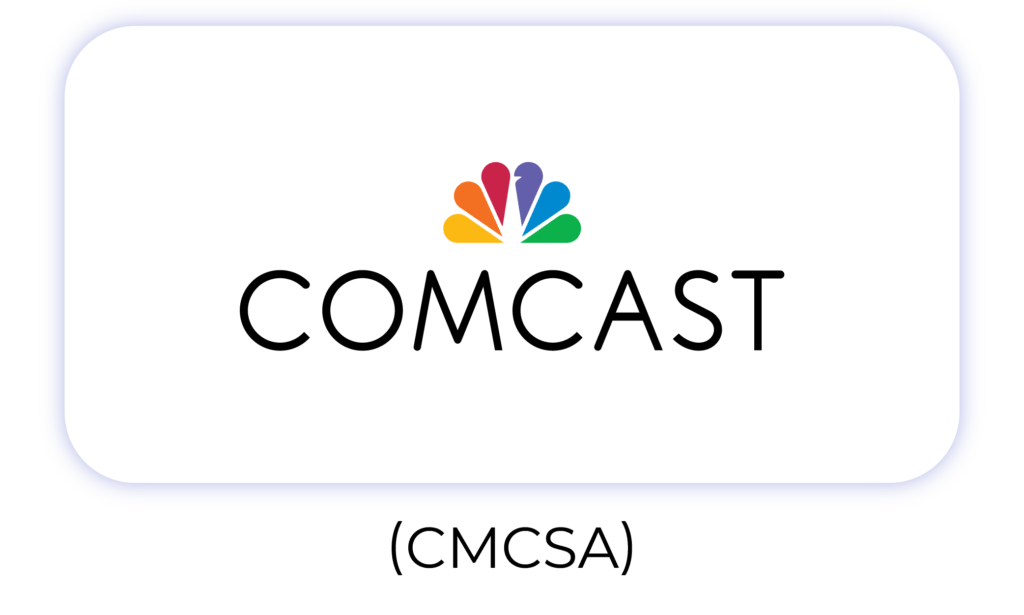 Comcast Logo with NBC peacock
