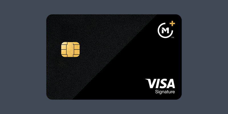 Black M1 Plus Credit Card by Visa