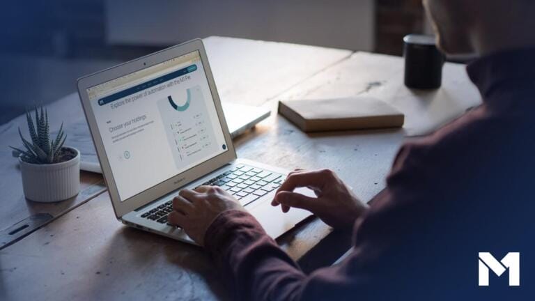 What percentage of investors use automated investing? M1 data